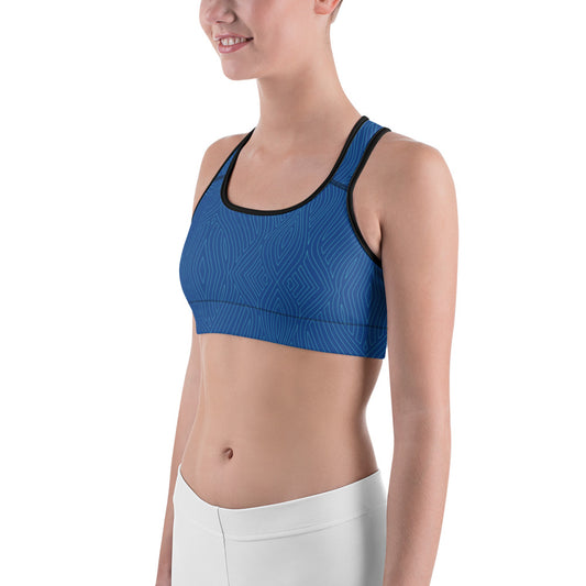 Blueline Unpadded Sports Bra