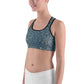 Space Garden Unpadded Sports bra