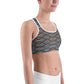 Gray VX Sport Unpadded Sports Bra