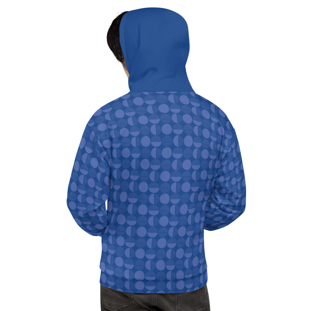 men's pattern streetwear hoodie
