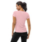 Women's Run Life Graphic Pink DRYconic MaxDri Performance Top