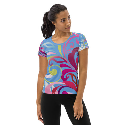 Women's Blue Bloom DRYconic MaxDri Performance Top