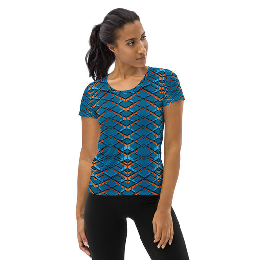 Women's VX Sport Bright Blue DRYconic MaxDri Performance Top