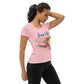 Women's Run Life Graphic Pink DRYconic MaxDri Performance Top