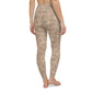 Tan Camo High Waist Yoga Leggings