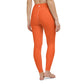 Orange High-Waist Yoga Leggings