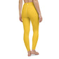 Yellow High-Waist Yoga Leggings