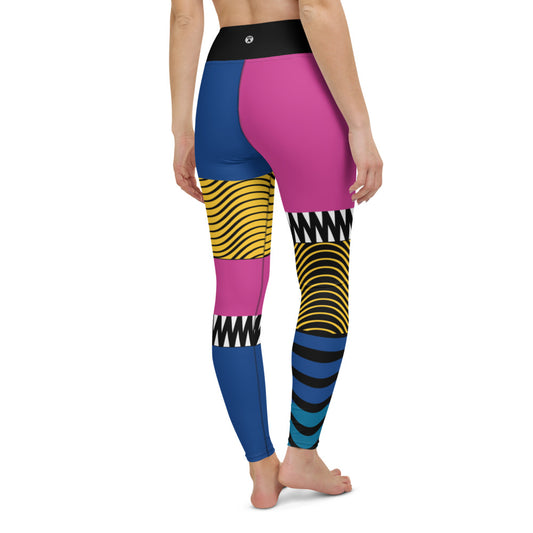 Abstract Brightside Yoga Leggings