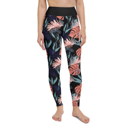 Tropics High-Waist Yoga Leggings