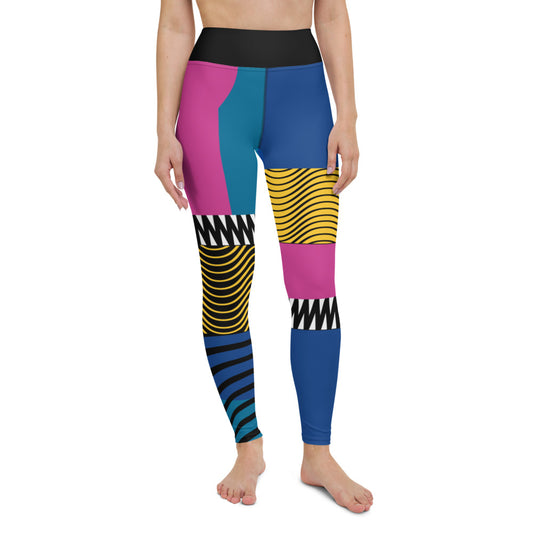 Abstract Brightside Yoga Leggings