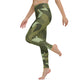 Origami Green Camo Yoga Leggings