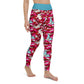 Butterfly Red Camo Yoga Leggings