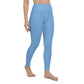 Light Blue High Waist Yoga Leggings