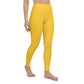 Yellow High-Waist Yoga Leggings