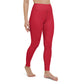 Red High-Waist Yoga Leggings