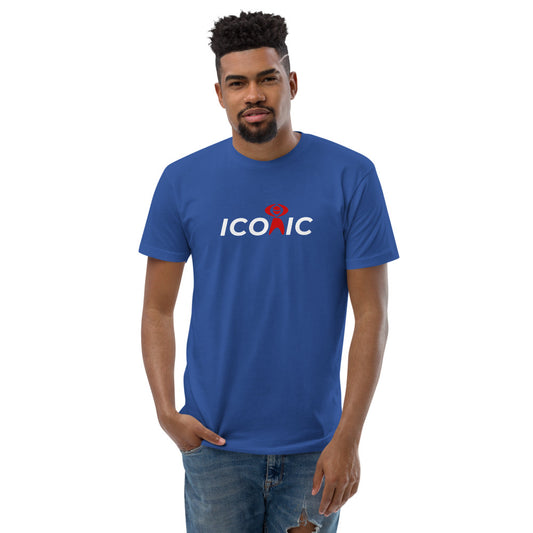 Iconic Men's Big Logo Fitted T-shirt