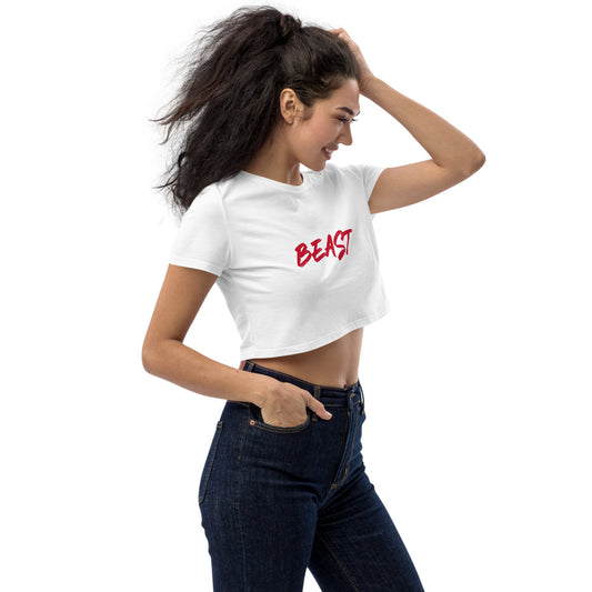 BEAST Iconic Women's Organic Crop Top