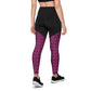 Violet Spin Sports Compression Leggings