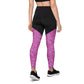 Violet Spot Sports Compression Leggings