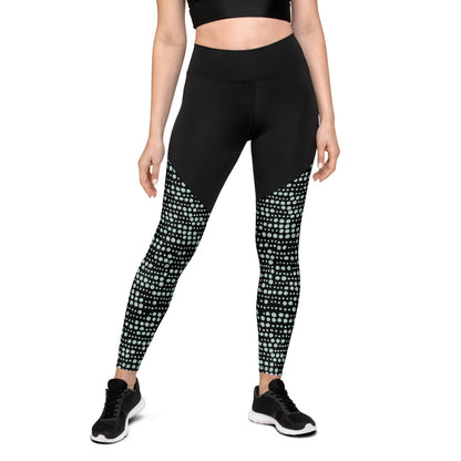 Forest Spot Sports Compression Leggings