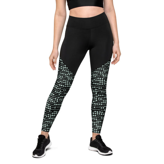 Forest Spot Sports Compression Leggings