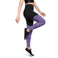 Purple Spot Sports Compression Leggings