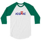 Iconic Logo 3/4 Sleeve Shirt