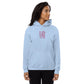 Eco-Conscious Love Embroidered Fleece Hoodie