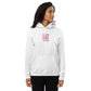Eco-Conscious Love Embroidered Fleece Hoodie