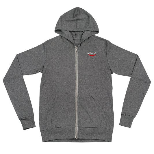 zippered hoodie