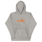 Iconic Neon Orange Logo Hoodie
